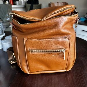 Fawn Design Caramel Leather Bag